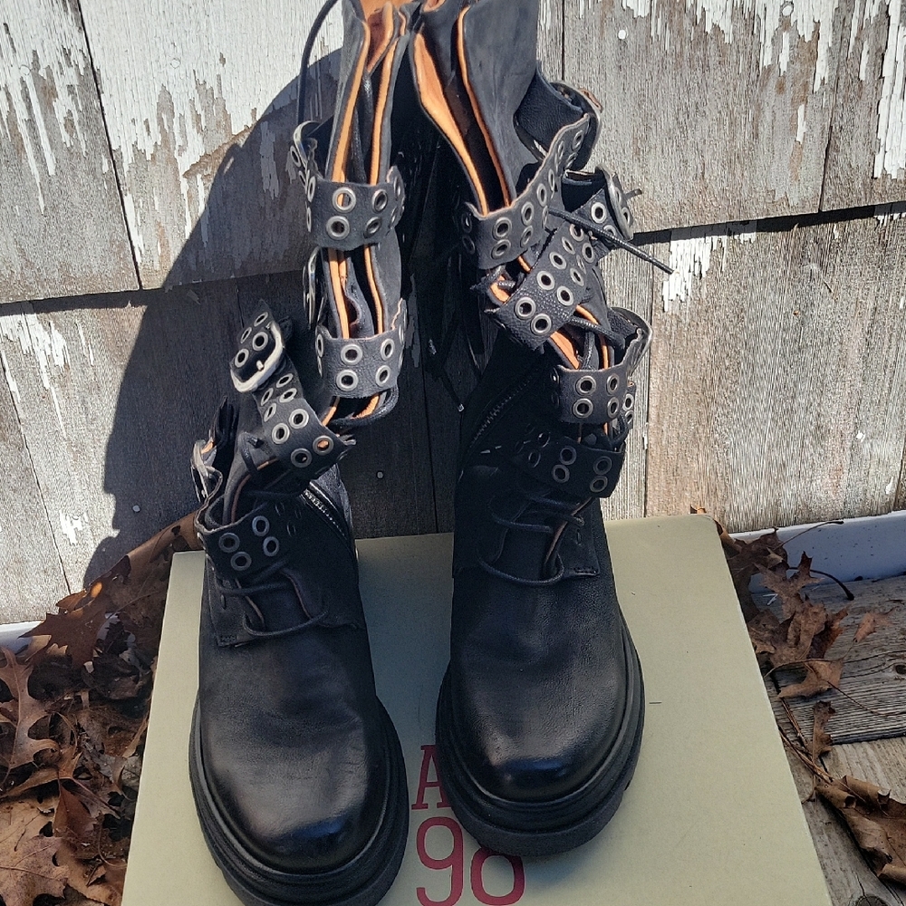 A.S 98 Ellington Moto Boot - Picture 4 of 16